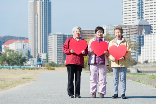 オンライン英会話での、主な論点1│日本人の長寿の理由